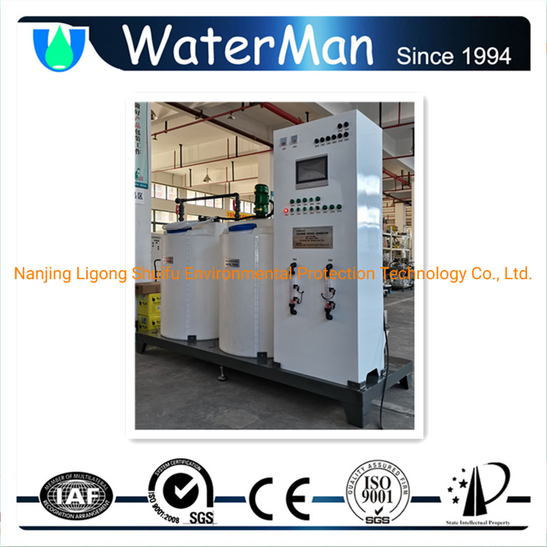 Auto Control Chlorine Dioxide Generator 50g/H with PLC