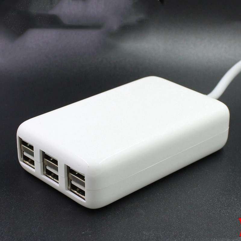 USB-зарядка на 6 портов 6A с умной системой