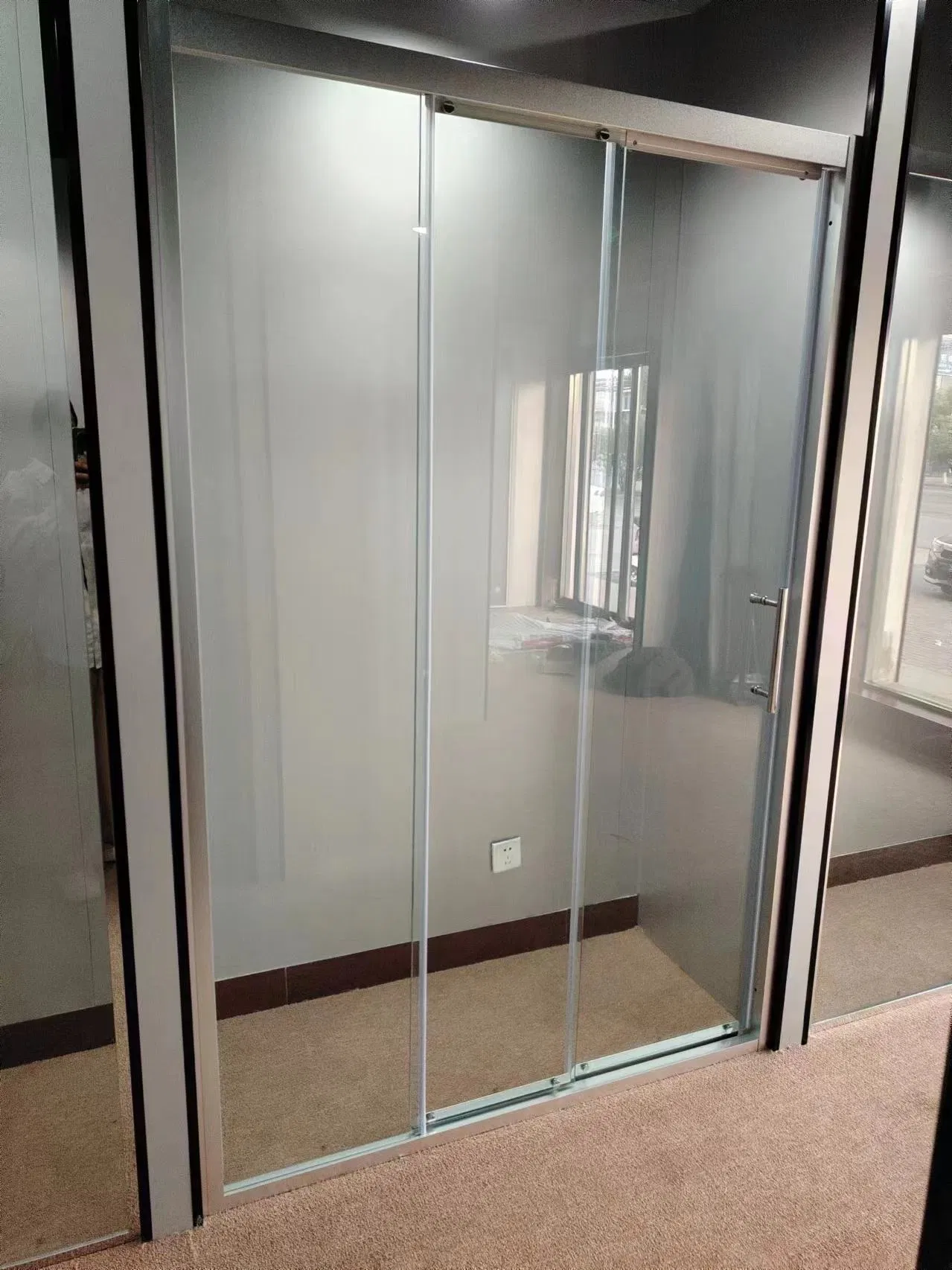 Sliding Shower Door for Bathroom Shower Enclosure Thickness 5mm 6mm 8mm 10mm