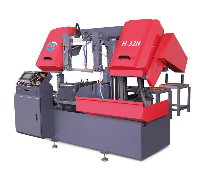 Ленточная пила по металлу автоматическая мини компактная