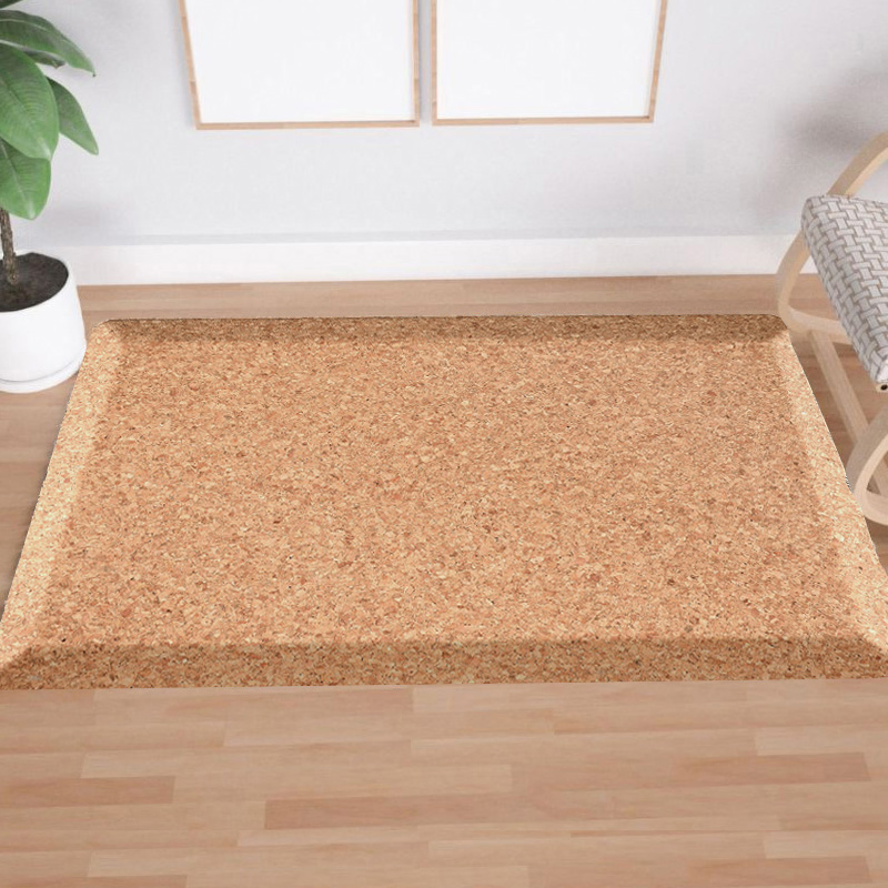 China Little Dolphin Factory Custom Made Woodgrain Anti-Fatigue Kitchen Office Standing Mats