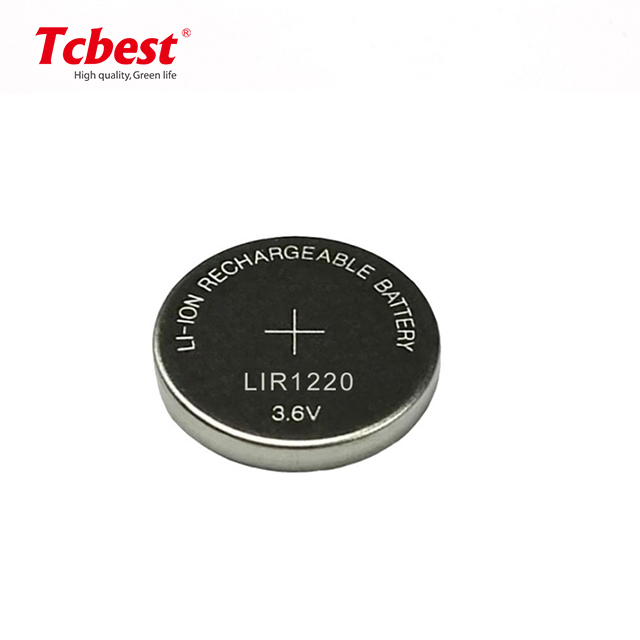 Аккумуляторная литиевая батарейка-таблетка LIR1220 3.6V