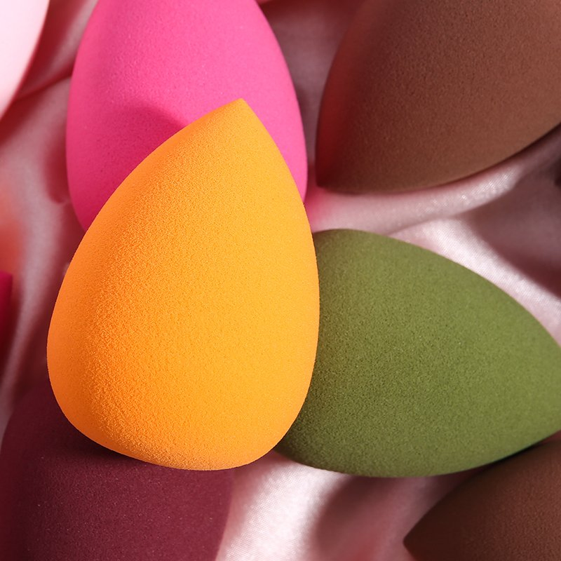 Puff Sponge Mixed Color Cosmetic Puff Latex Free Makeup Sponge
