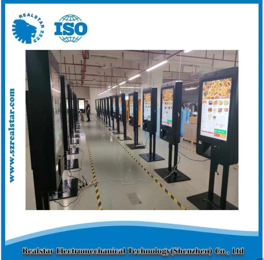 Android Interactive Self-Service Hotel Check in Check out Kiosk Wall Mounted Payment Kiosk