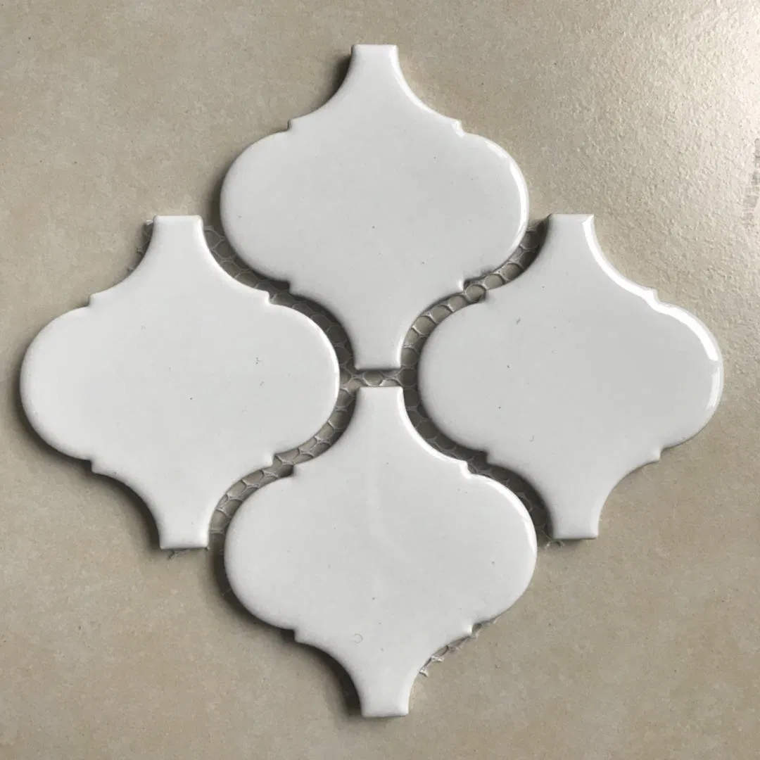 White Ceramic Tile, Decorating Mosaic