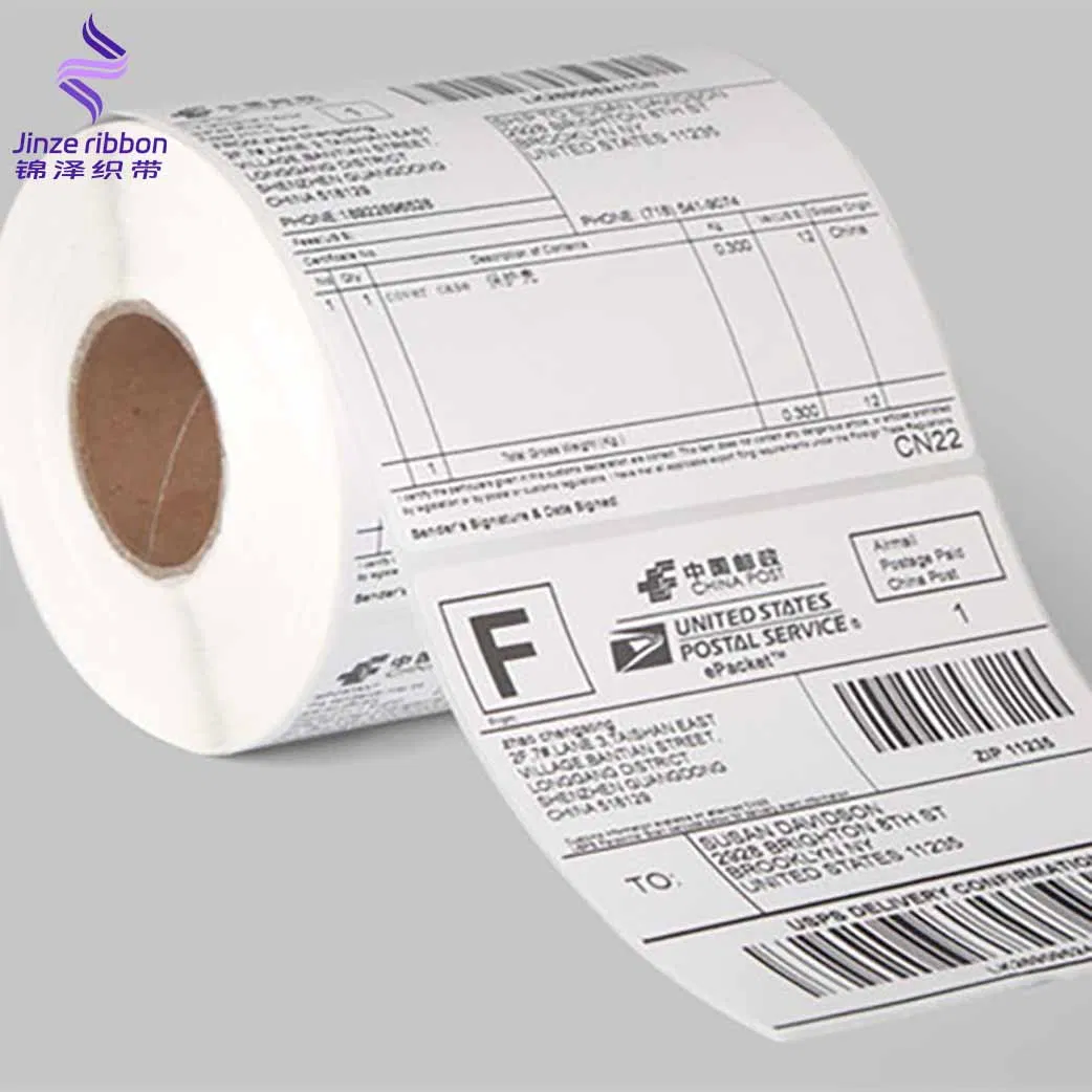 Waterproof Oilproof Thermal Self Adhesive Label Roll
