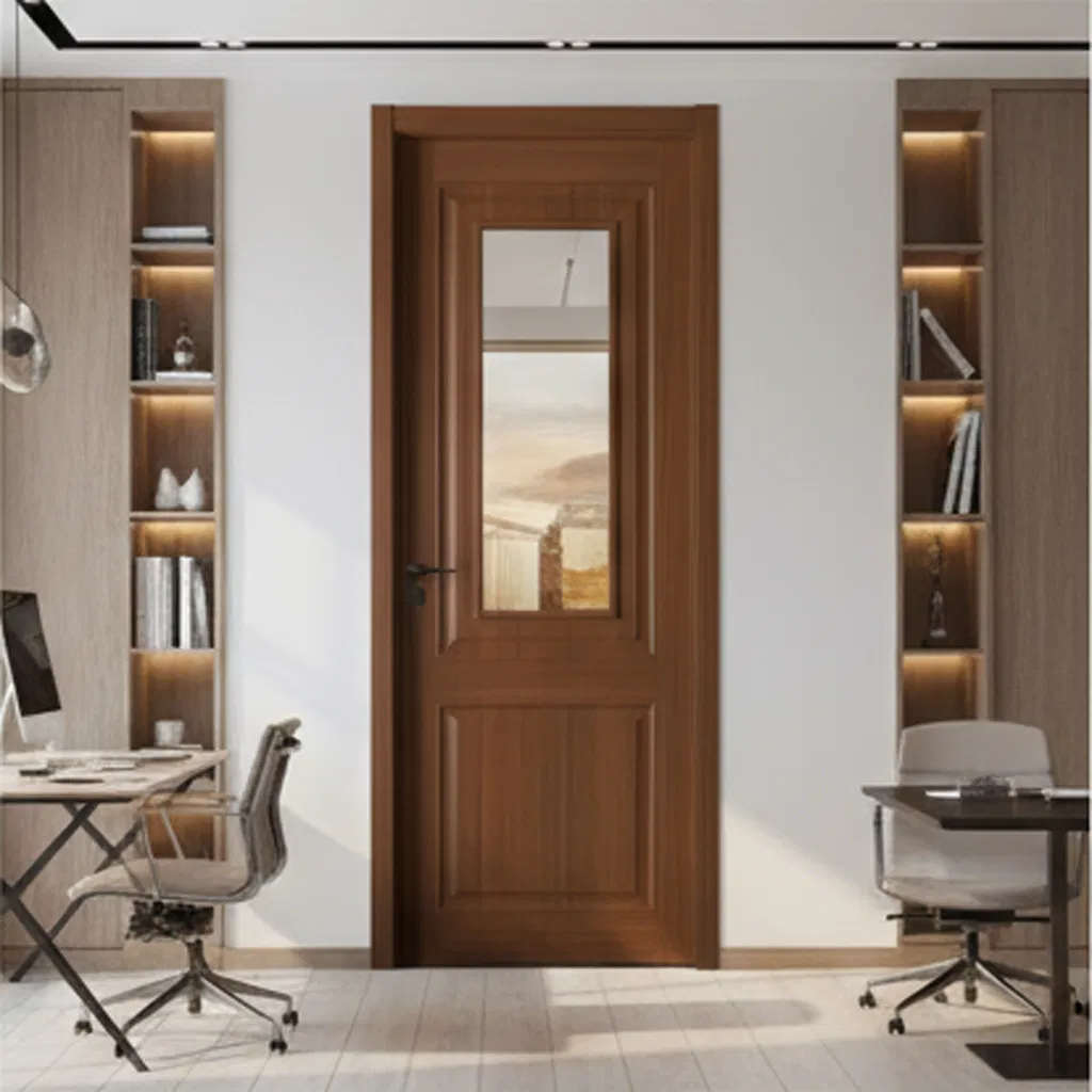 Fashion Customized Cheap Price Majoys Antibacterial Insectproof WPC PVC MDF Glass Door