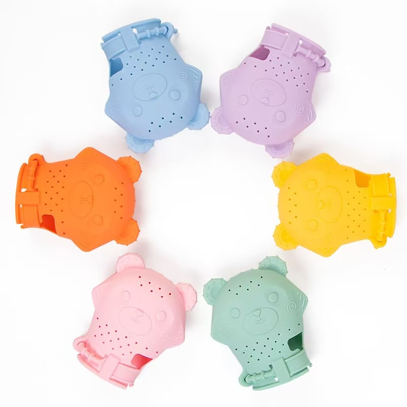 Wholesale Sensory Newborn Teether Silicone Baby Chewable Teething