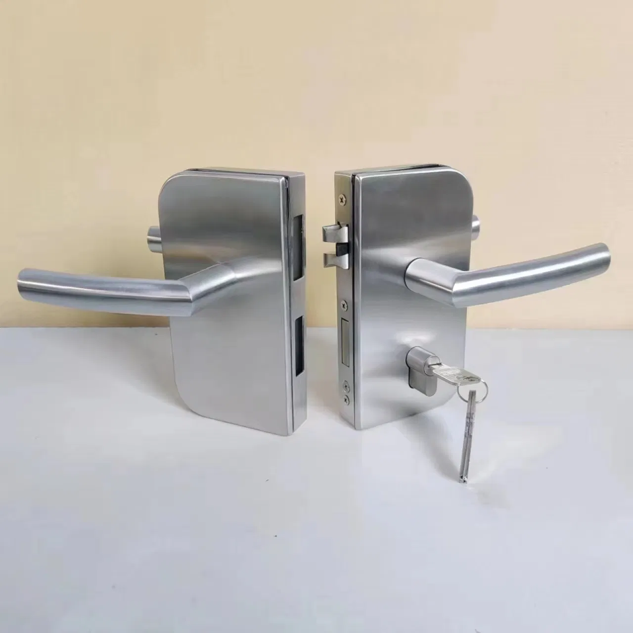 Stainless Steel Glass Lock for Folding Door