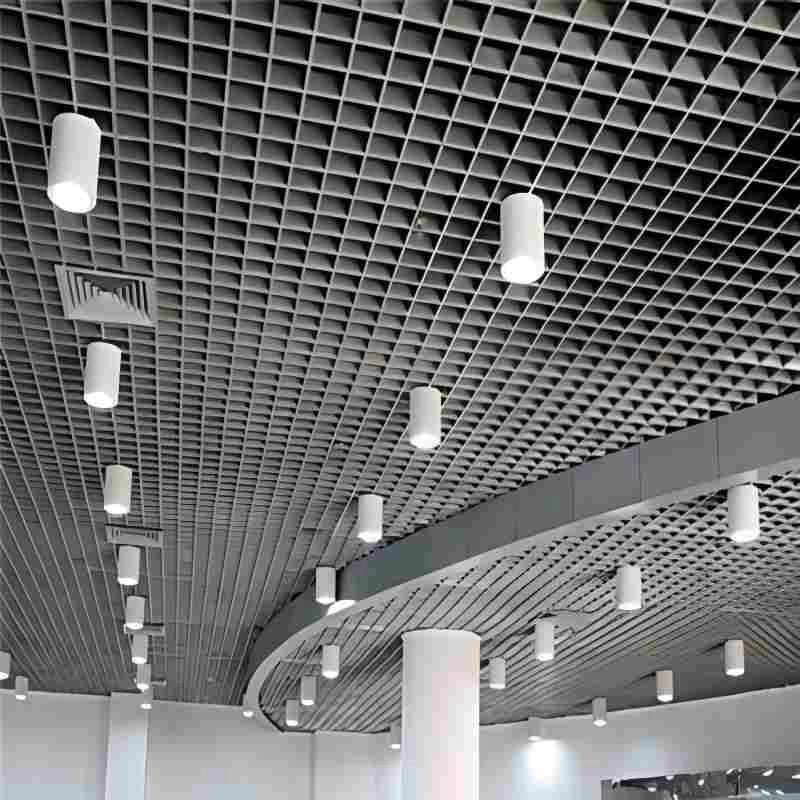 Premium Aluminum Grid Ceiling with Building Material & Aluminium Profile for High - End