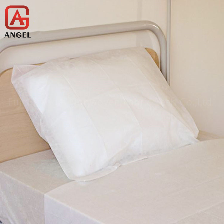 Wholesale 100% Nonwoven White Pillowcase for Hotel Use