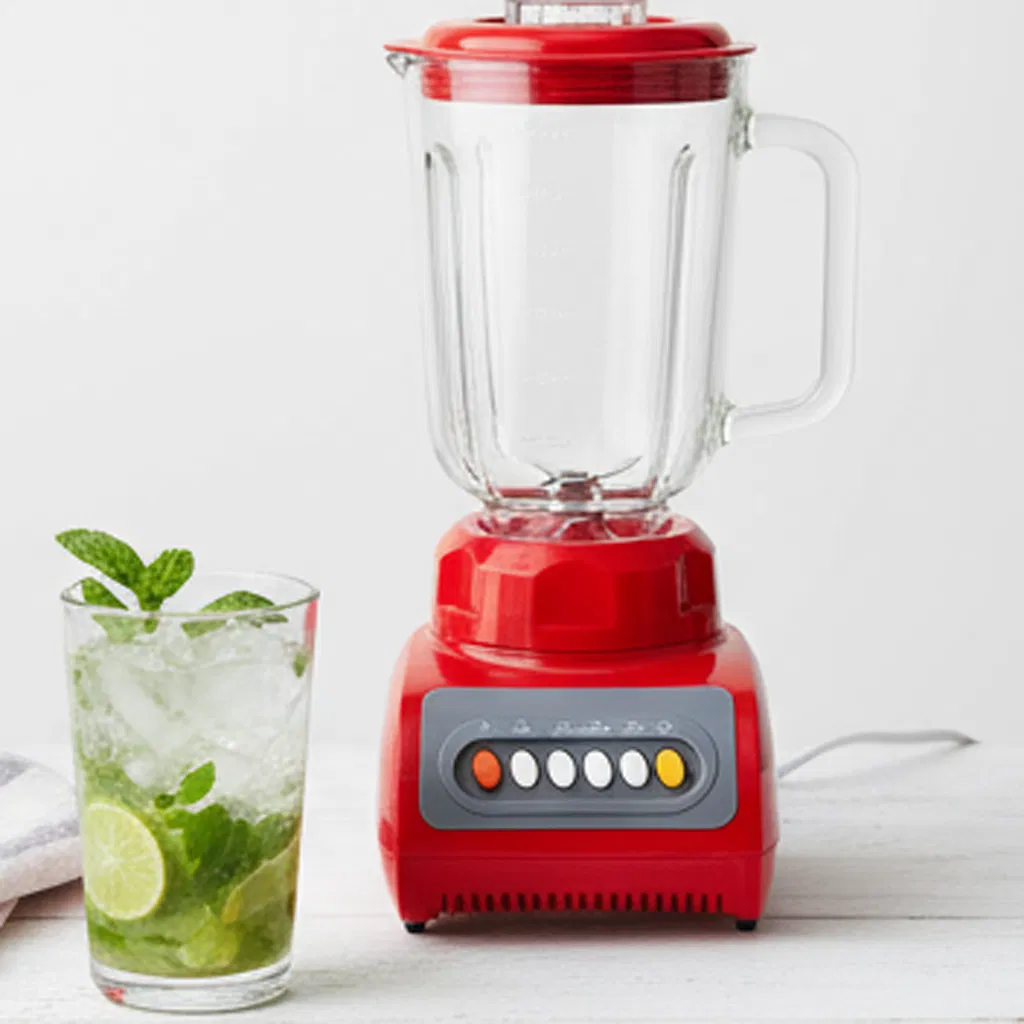 Kitchen Household 1.5L Glass Jar Meat Grinder Food Mixer Blender