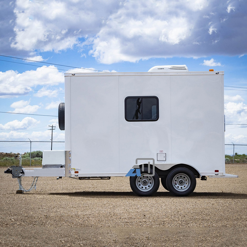 Custom Portable Office Trailer with Bathroom Construction Site Office Trailer Mobile Workspace