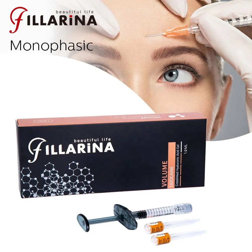 Fillarina Monophasic Highly Elastic Cross-Linked Hyaluronic Acid Filler 1ml with Comfortable Injection