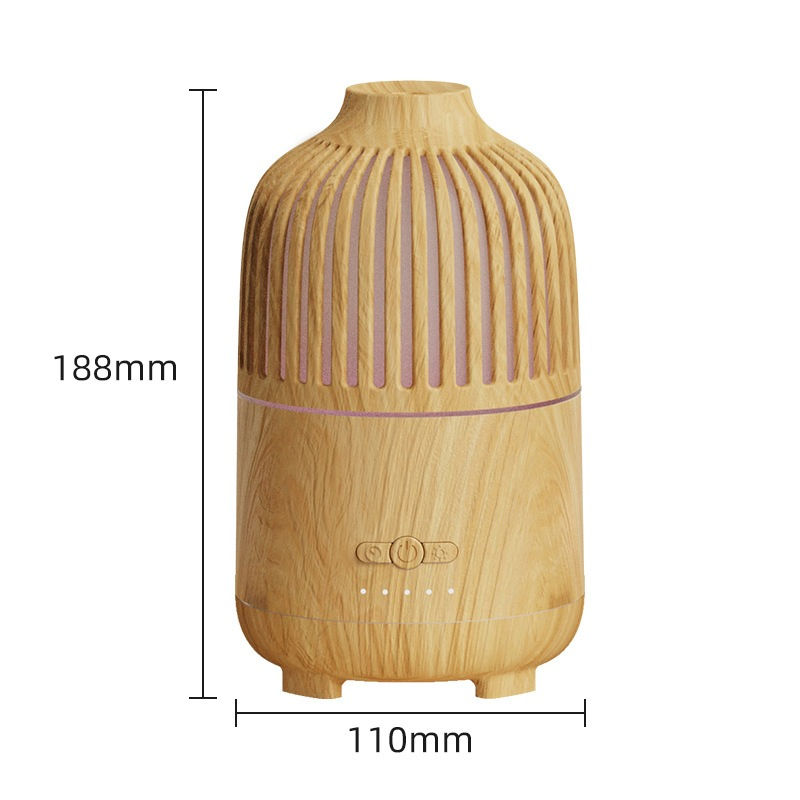 Elegant 400 Ml Aroma Oil Diffuser for Home Ambiance