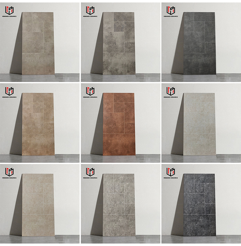 Матовая плитка с рельефной поверхностью 600x1200мм