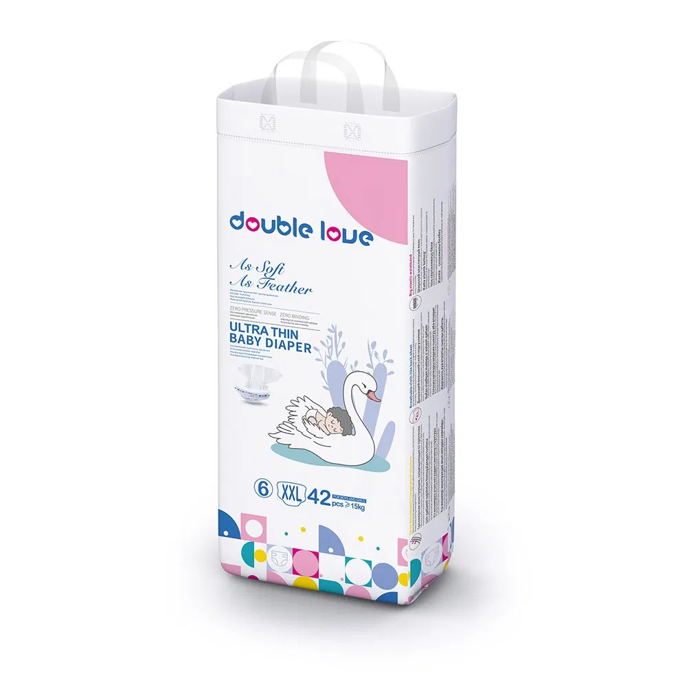 Подгузники Double Love Super Absorption, одноразовые