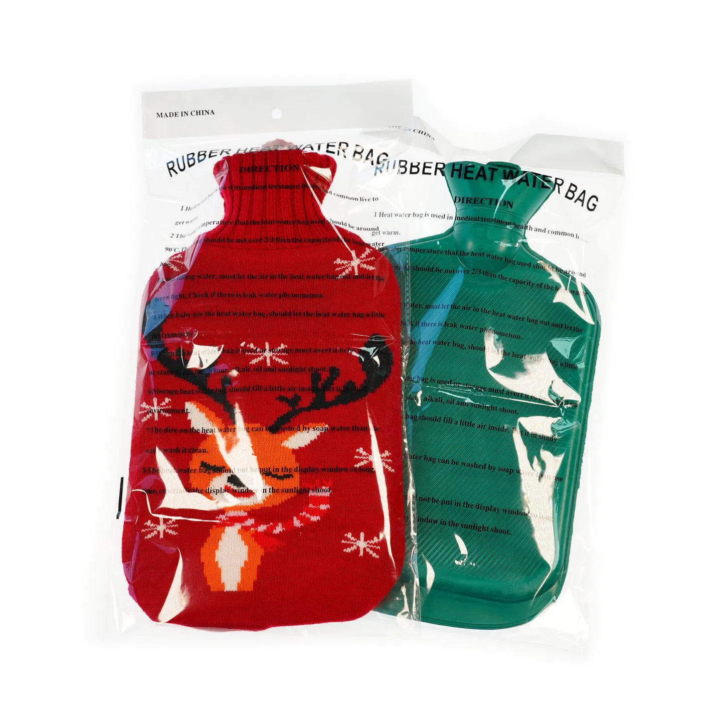 Medmount Medical Safety 1000ml/ 1500ml/ 2000ml Hot Water Bottle/ Bag with CE/ISO