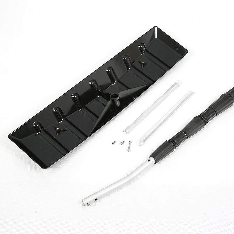 Snow Pusher, Snow Shovel for Snow Removing for Driveway, Sidewalk, Deck