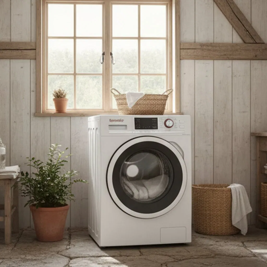 Smart 8 Kg High Efficiency Washing Machine with Intelligent Control
