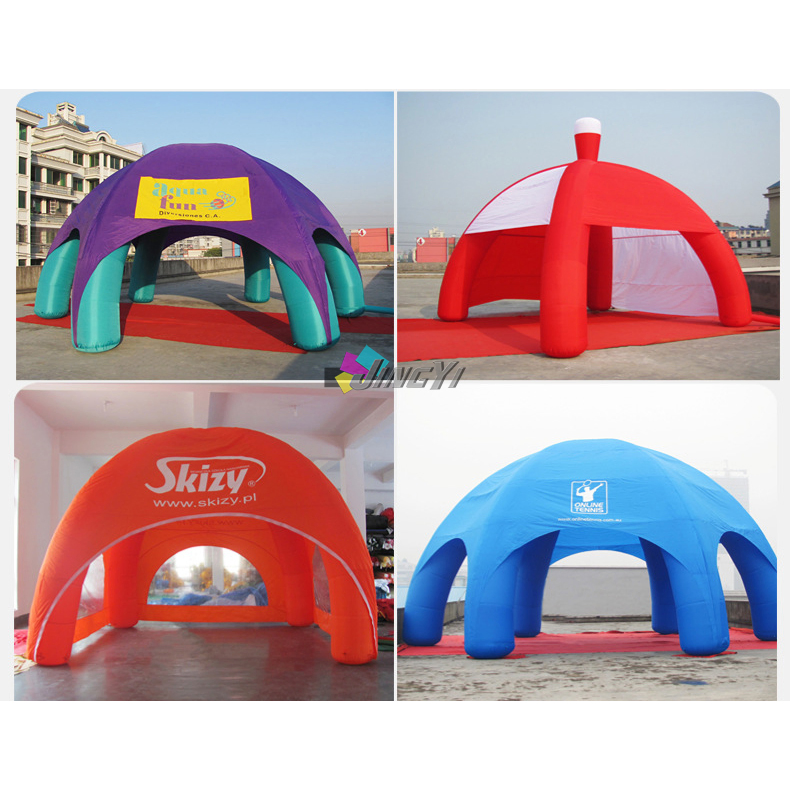 Wholesale Economy Outdoor Advertising Campaign Air Circulation Six-legged Inflatable Tent Canopy