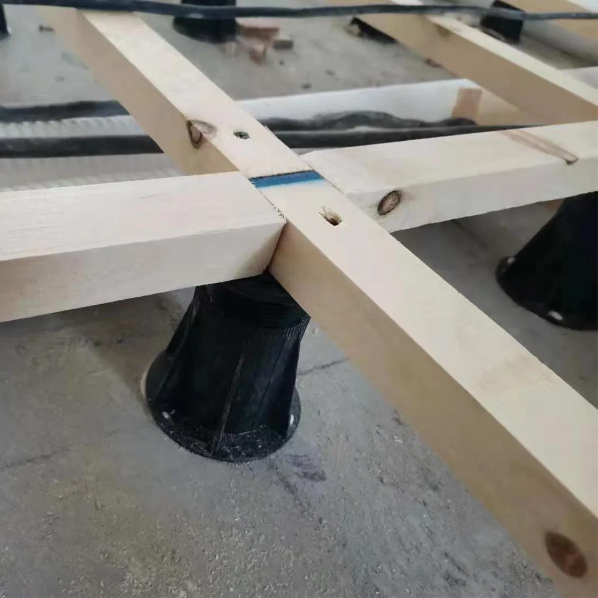 Height-Adjustable Faux Stone Pedestal for Modern Home Decor