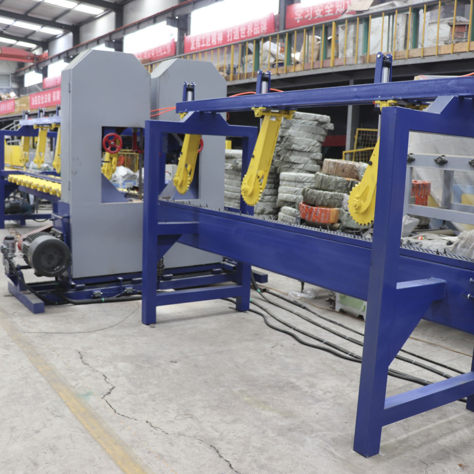 Ленточная пила вертикальная двойная для производства