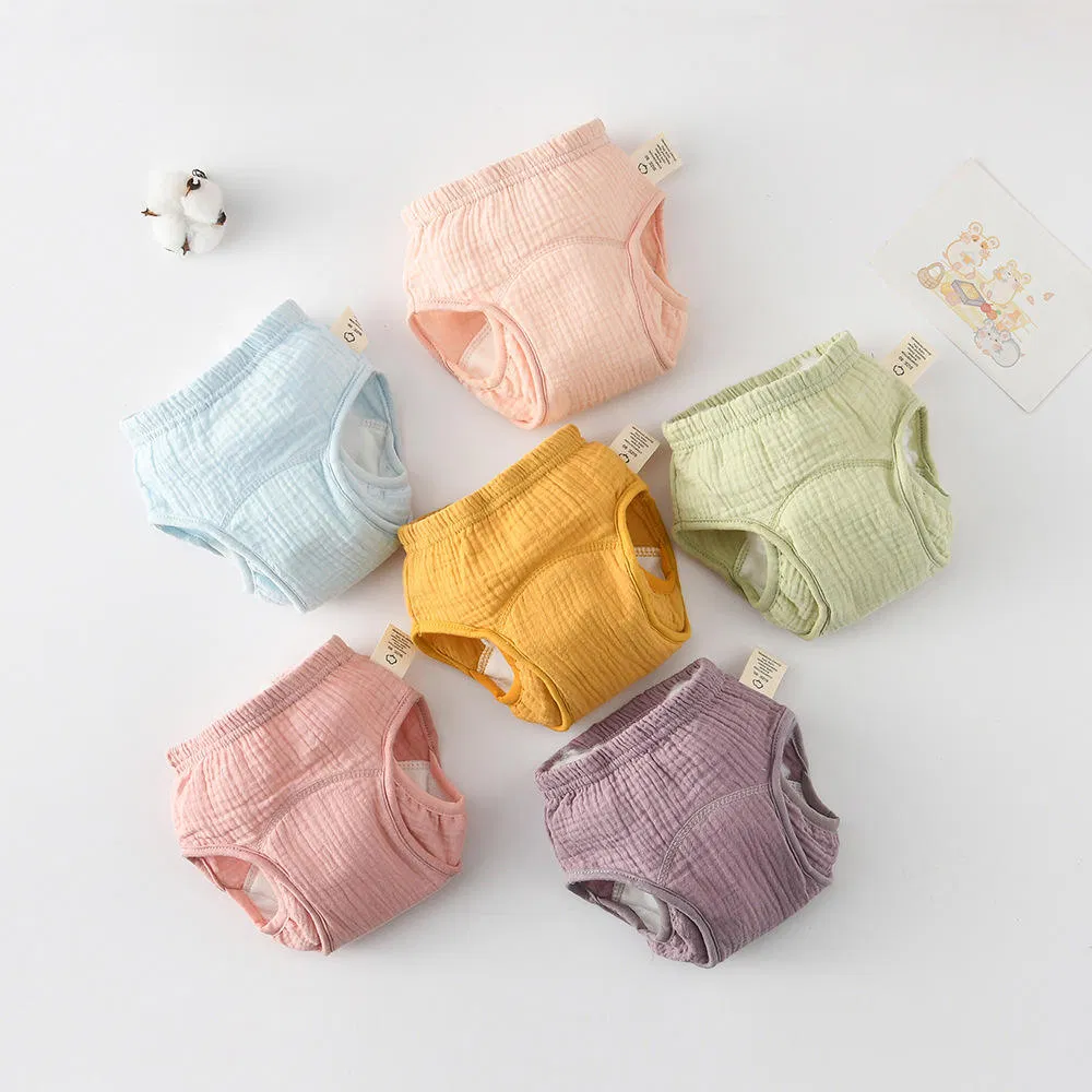 Многоразовые подгузники для малышей с двойной защитой от протеканий