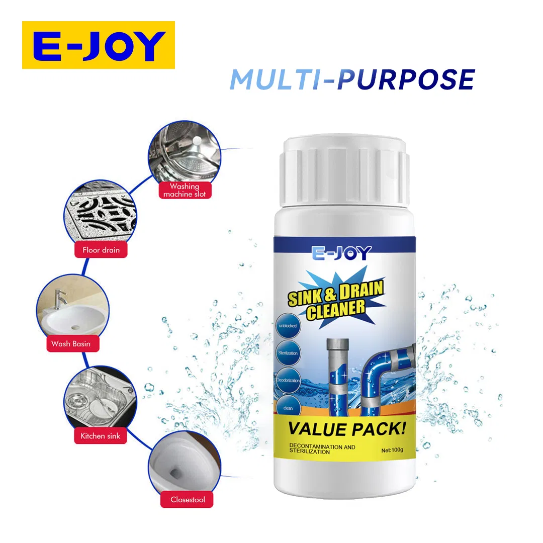 Fast - Acting Drain Cleaner for Emergency Clog Fixes, Penetrating Deep Into Pipes to Break Down Blockages and Eliminate Foul Odors Instantly