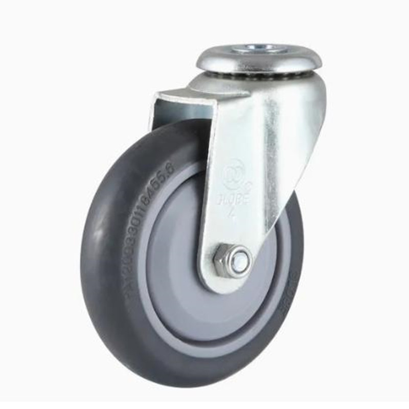 OEM Bolt Hole TPR Caster Equipment Wheel Industrial Caster of Hardare Tool