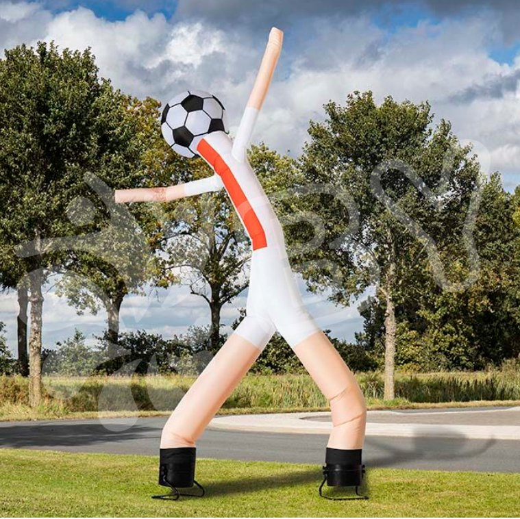 Giant 2 Legs Sky Puppet, Football Player Inflatable Air Dancer for Event