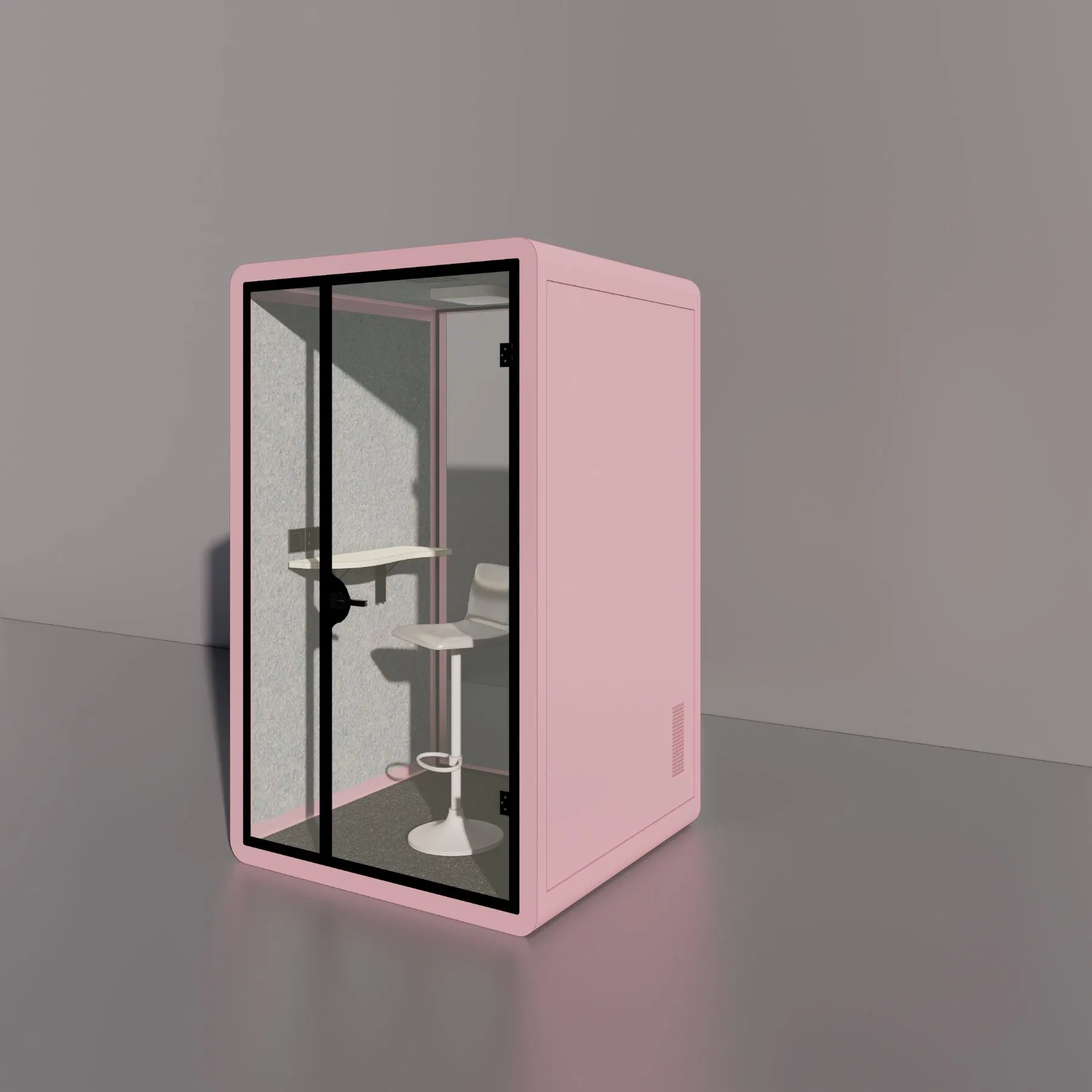 Office Furniture Movable Prefab Office Pod with Desk Silence Soundproof Booth Office Pod