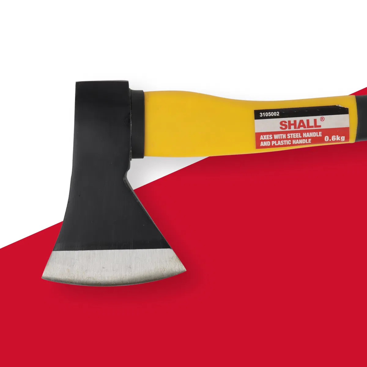 Chopping Axe 15-Inch Lightweight Fiber-Glass Composite Handle & Ergonomic Design Wood Chopping Hatchet Axe