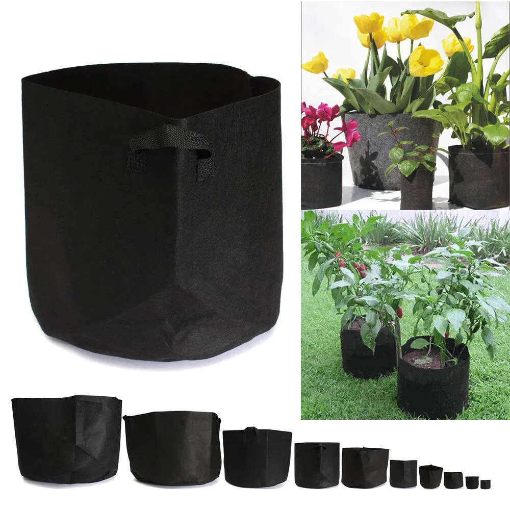 Factory Supply High Quality Plant Bag PP/Plastic/Non Woven Fabric Grow Bag for Potato/Garden Planting/Flower Pot