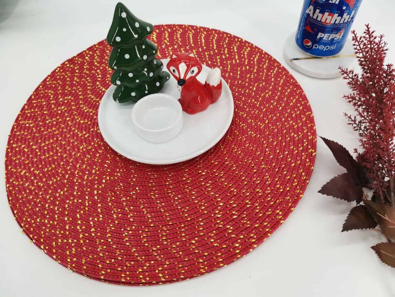 Premium Waterproof Braided PP Placemats for Dining Tables