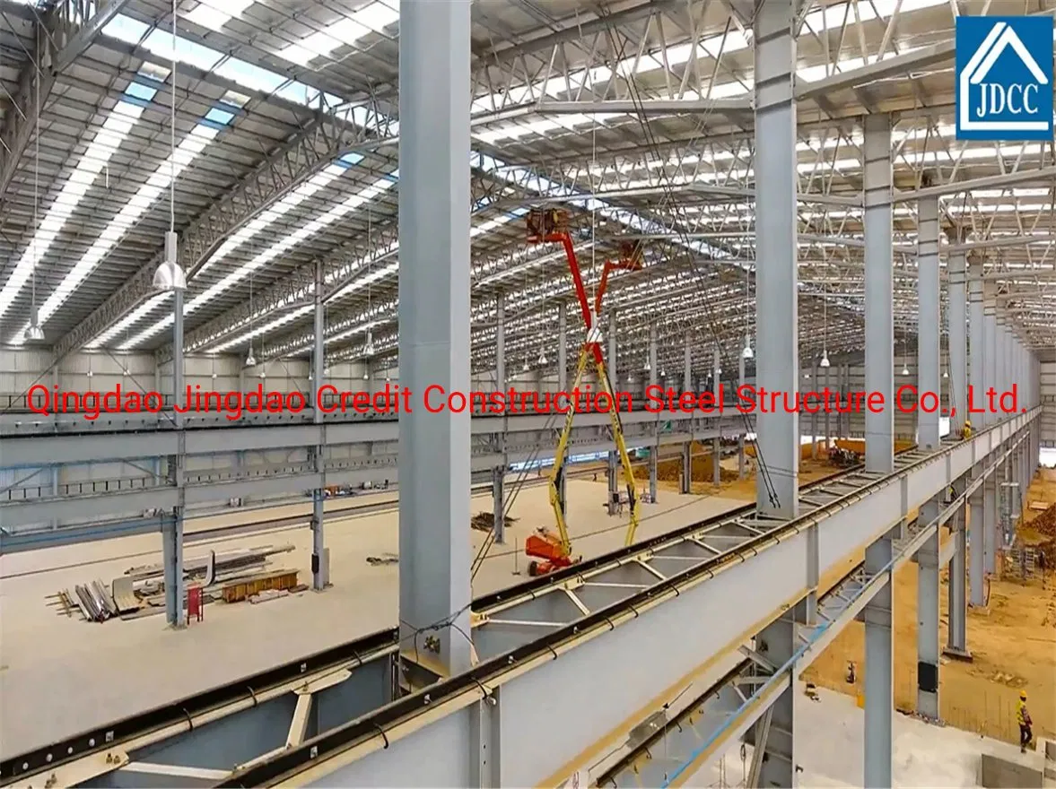 Design (JDCC) Prefabricated Prefab Portable Modular Mobile Expandable Luxury Workshop Warehous Column Frame Construction Bridge Office Steel Building House