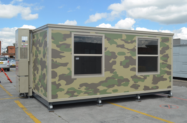 New Design Luxury Expandable Container House Prefab Container Shop with Balcony for Wholesale