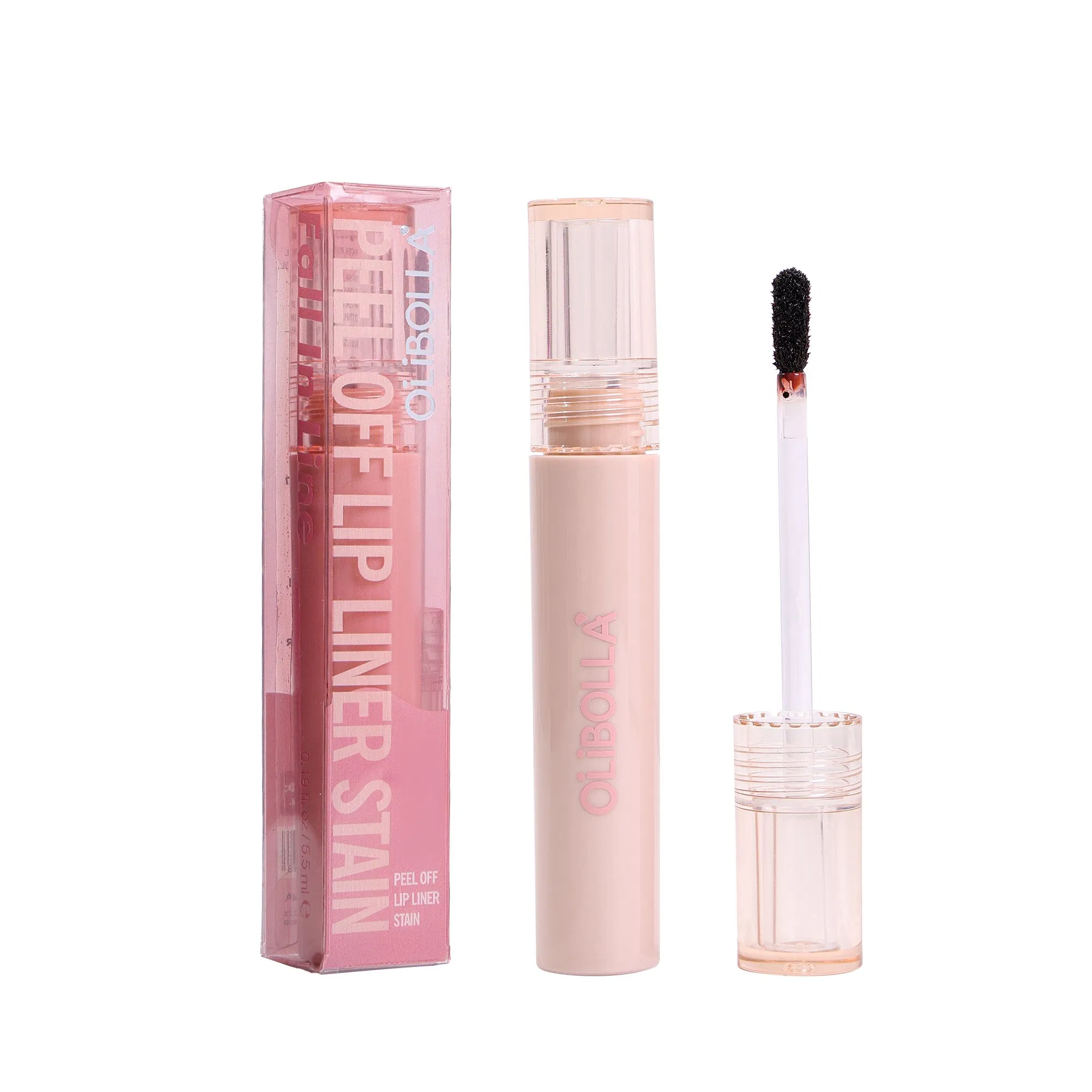 Natural Cosmetics Vegan Clear Shiny Glitter Lip Gloss Shimmer Lipgloss Oil