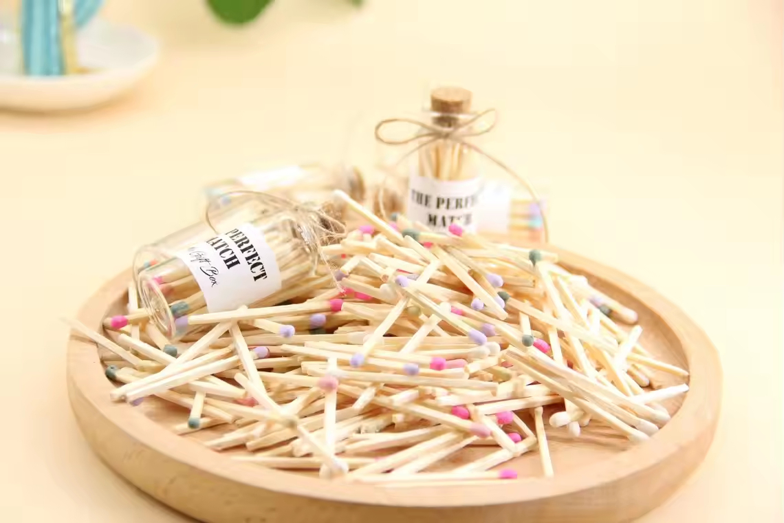 Elegant Bottle Matches Striker for Candle Lovers and Decor