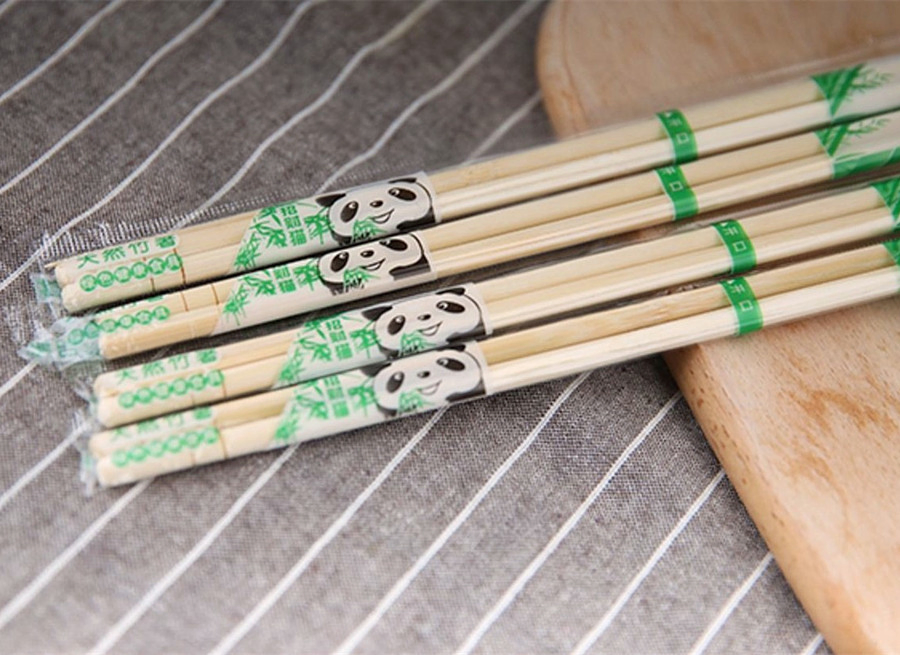 OPP Bag Packing Custom Natural Bamboo Chopstick