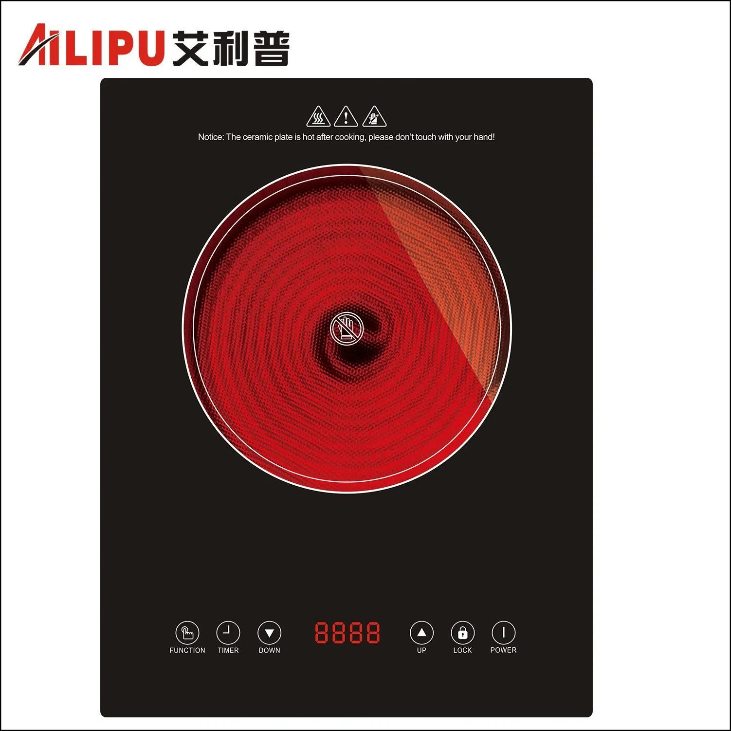 Electric Cooker Portable Infrared Cooker Stove Cooking Appliance Cooktop