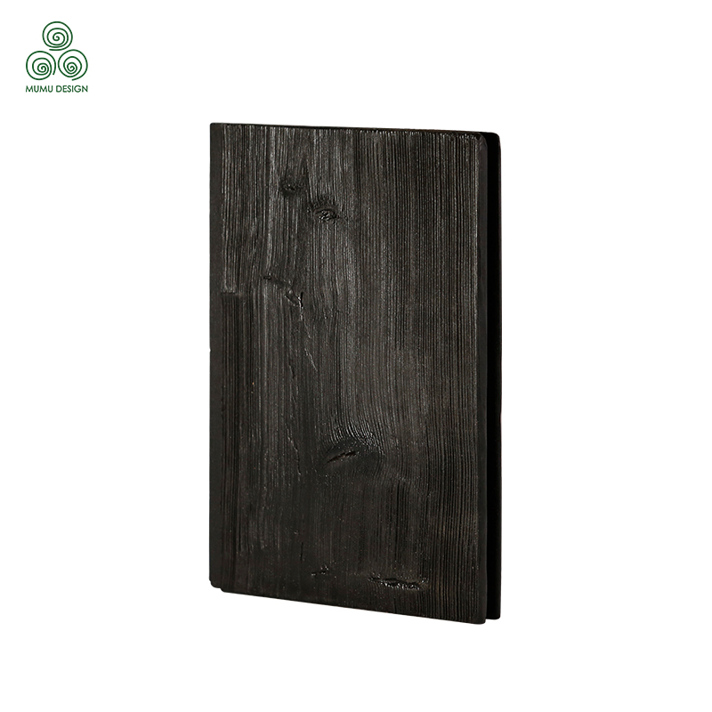Mumu Customized Shou Sugi Ban Solid Wood for Exterior Wall Panel