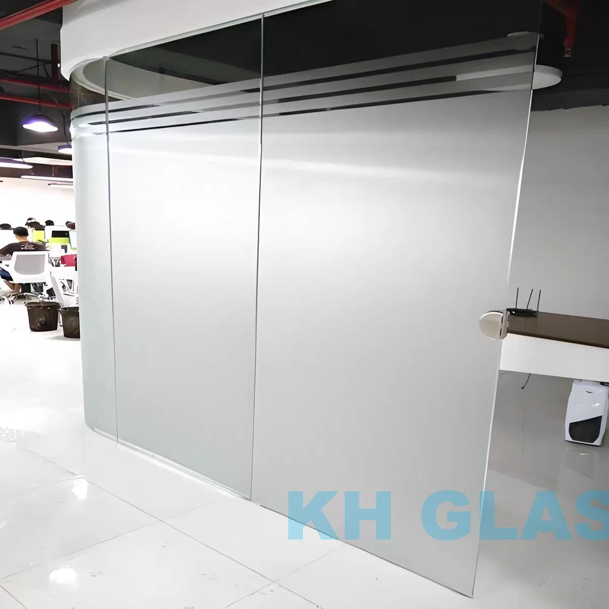 3mm-10mm Durable Acid Etched Glass Frosted No Figure Print for Home Decoration
