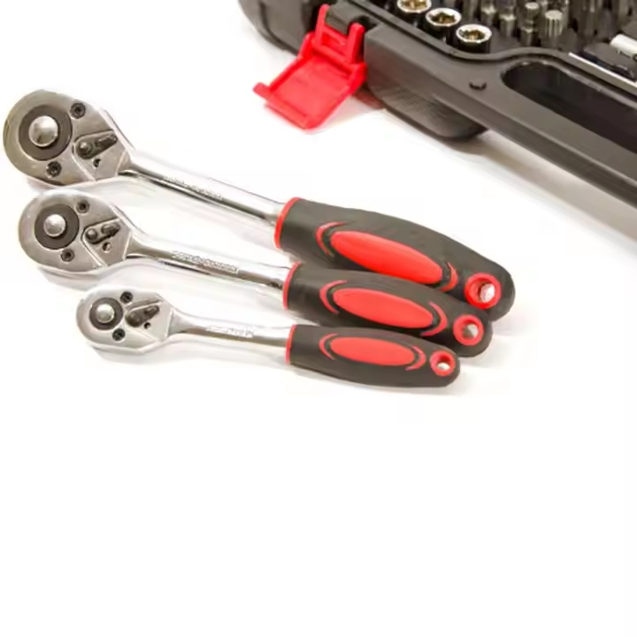 Набор инструментов 215PC 1/2 дюйма с трещоткой и головками