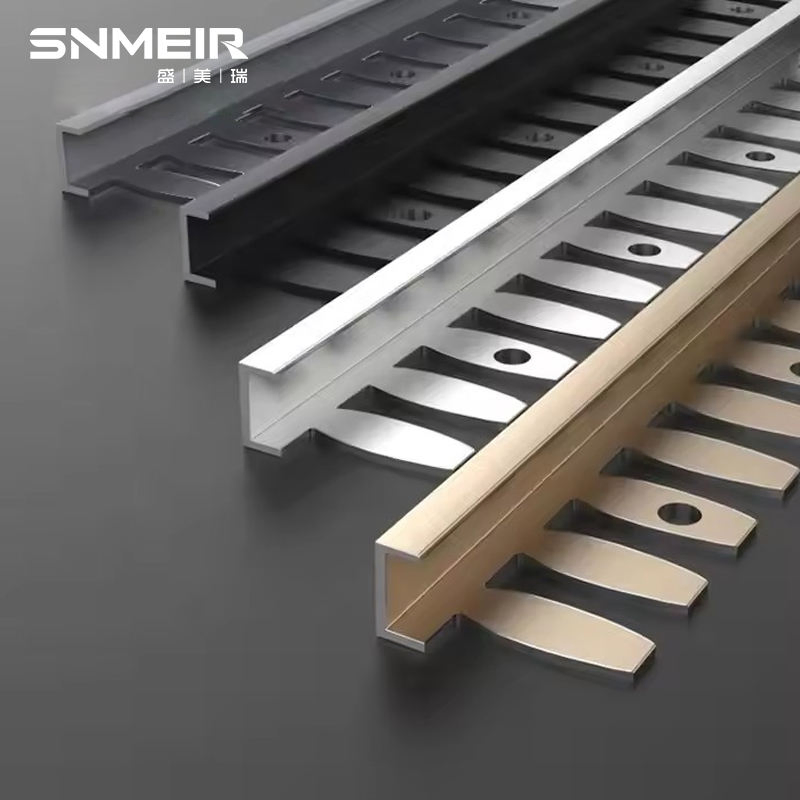 Алюминиевый профиль для плитки Modern Design, 2.44 м