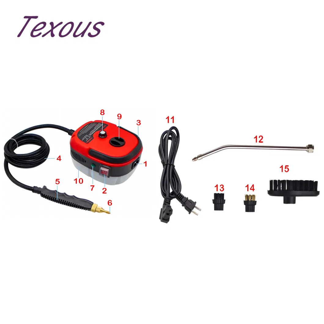 High-Efficiency 1500W Carpet Steamer for Fast Home Cleaning