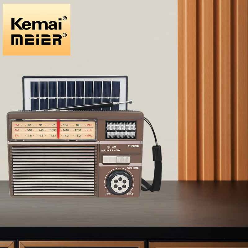 Antique Bluetooth Speaker Radio Old School Design with Wireless Streaming and Electric Plug