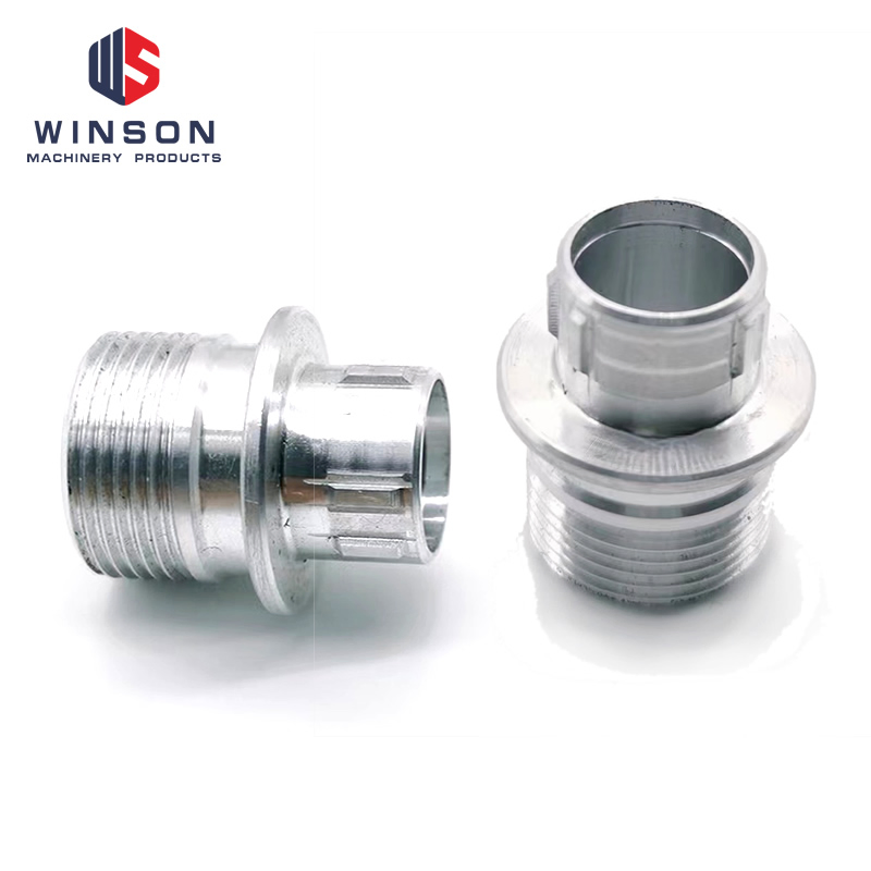 CNC Lathe Machining Aluminum Parts of Electronic Motor Components