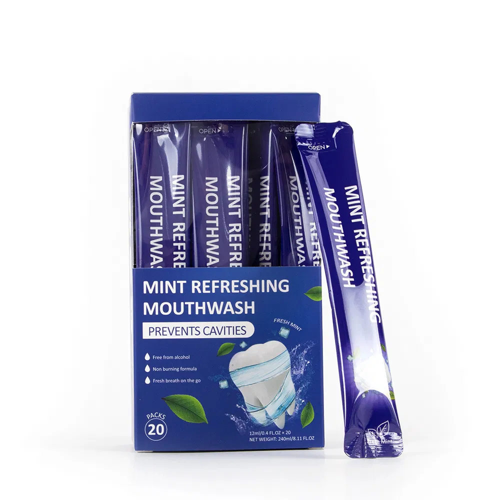 Portable Oral Care Mouthwash - Fresh & Alcohol-Free