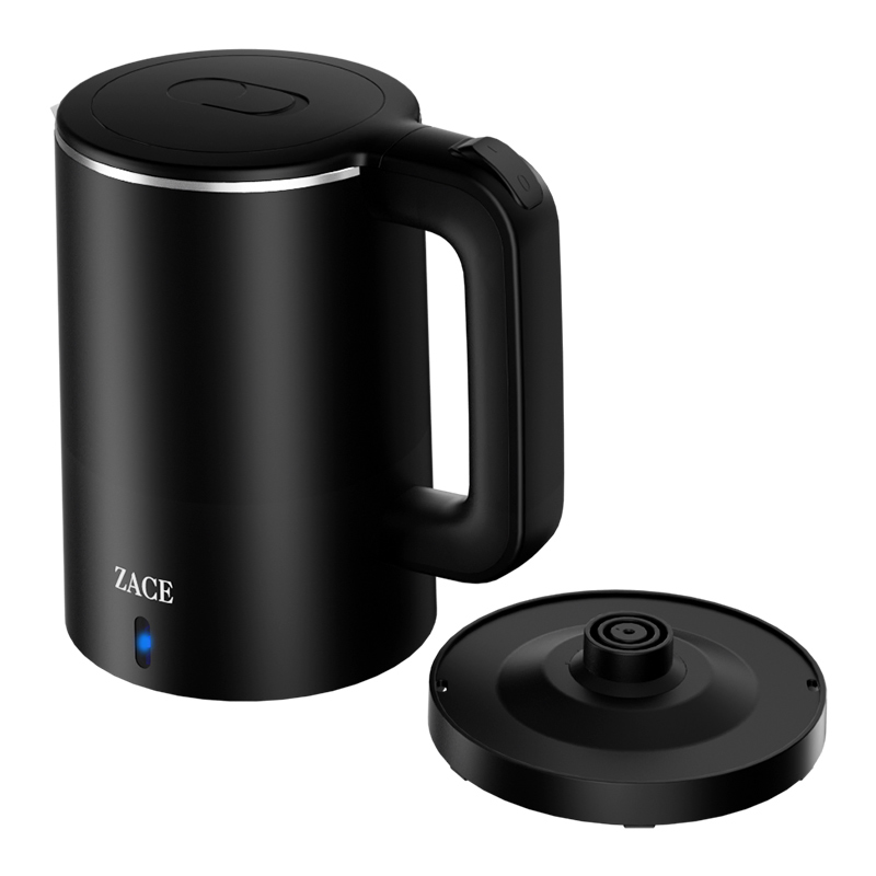 Compact 1.0L Stainless Steel Electric Kettle with Safety Auto Shut-off Feature